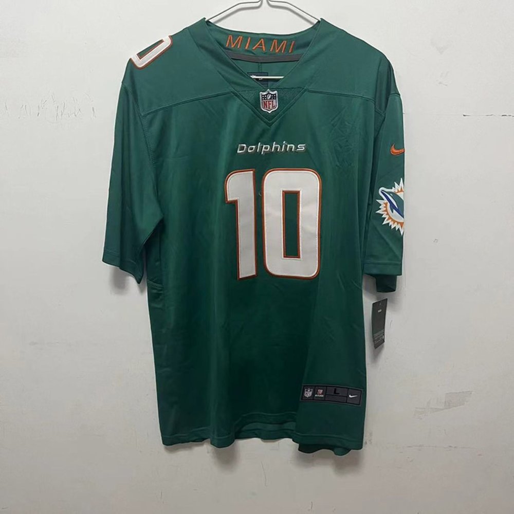 Nike Miami Dolphins #10 Green Jersey - Tyreek Hill